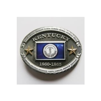 KENTUCKY flaga USA stany klamra (id: 1749)